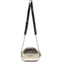 Женская сумка кросс боди Guess Brielle Mini Crossbody золотистая HWMG7581690-GDM)