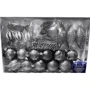 Набор елочных игрушек Stenson 25 шт Серые (R90668 grey)
