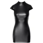 Платье Noir Handmade F309 Fantasy wetlook mini dress with lace up back Вlack, XXL