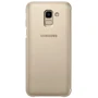 Чехол для телефонов Samsung Flip Wallet Gold (EF-WJ600CFEGRU) for Samsung J600 Galaxy J6 2018 фото 5