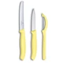 Набор кухонных ножей Victorinox SwissClassic Paring Set 3 пр. (6.7116.31L82): Метериал лезвия нержавеющая сталь