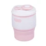 Силіконовий стакан з кришкою Tonna Barrel Marshmallow 350 мл (TH_BARREL_MARSHMALLOW)