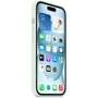 Чехол для iPhone Apple iPhone 15 Silicone Case with MagSafe - Soft Mint (MWNC3ZM/A) фото 5
