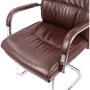 Крісло конференційне АКЛАС Візеу CF PU Dark Brown Коричневе (00127062) фото 6