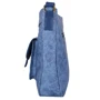 Женская сумка через плечо Laskara синяя (LK10207-denim-blue): Стиль Джинсовый