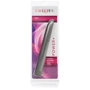 Большой пластиковый вибратор XXL Massager Platinum, 25x4 см, серебристый