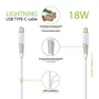 Кабель Intaleo Cable USB-C to Lightning 18W 1.2m White (CBFLEXTL1): Тип USB-C - Lightning