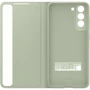 Чохол для телефона Samsung Clear View Cover Olive Green (EF-ZG990CMEGRU) для Samsung G990 Galaxy S21 FE: Колір зеленый