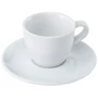 Набір чашок із блюдцем Güral Bistro 4х70 мл білий (BST02KT00_le)