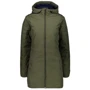 Куртка CMP Woman Parka Fix Hood 38Z1726-F914 48 (40) хаки демисезон с капюшоном