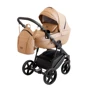 Універсальна коляска 2 в 1 Broco Miracle Black 9023-BMB-06, бежевий