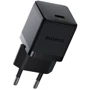 Зарядное устройство Baseus USB-C Wall Charger Palm 1C 30W with USB-C Cable Black (P10111605113-01): Тип сетевое