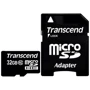 Карта пам'яті Transcend 32GB microSDHC Class 10 + adapter (TS32GUSDHC10): Клас карти Class 10