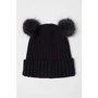 Шапка H&M 1412-6507688 43 черная