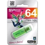 USB-флешка Silicon Power 64GB Helios 101 USB 2.0 Green (SP064GBUF2101V1N): Вес 10 г