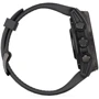 Смарт-часы Garmin Fenix 8 AMOLED 43mm Sapphire Carbon Grey DLC with Black/Pebble Grey Silicone Band (010-02903-21): Фитнес-функции Секундомер, Подсчет калорий, Шагомер, Пульсоксиметр, Пульсометр, GPS-модуль, Альтиметр