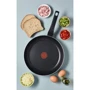 Сковорода Tefal Family Day 26 см (B5660553UA): Крышка в комплекте стеклянная крышка с отверстием для выхода пара