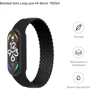 Ремешок Fashion Braided Solo Loop (S) Black for Xiaomi Mi Band 7/6/5/4