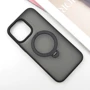 Чохол для iPhone Mobile Case Metal Buttons with MagSafe HQ Ring Black для iPhone 14 Pro Max: Матеріали поликарбонат и полиуретан