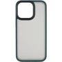Чехол для iPhone Mobile Case TPU+PC Metal Buttons Green for iPhone 13 Pro