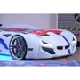 Детская кровать машина Fantasy BMW белая: Опускающаяся стенка нет