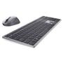 Комплект беспроводной Dell Premier Multi-Device Wireless Keyboard and Mouse KM7321W Ukrainian (QWERTY) (580-AJQV): Подключение беспроводное