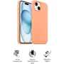 Чехол для iPhone ArmorStandart ICON2 Case Orange Sorbet for iPhone 15 Plus (ARM70518): Материалы Силикон