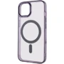 Чехол для iPhone Epik TPU Iris with MagSafe Black for iPhone 14 Pro: Цвет черный