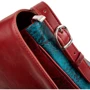 Женская сумка почтальонка Laskara красная (LK-10245-red-snake): Тип ручки Плечевой ремень, Без ручки