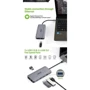 Адаптер Acer Adapter USB-С to 4xUSB+SD+TF+2xHDMI+DisplayPort+RJ45+3.5mm Grey (HP.DSCAB.009): Интерфейс подключения USB-C, USB 3.0, USB 2.0