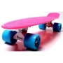 Penny Board Малиновий колір Матові колеса
