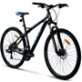 Велосипед VNC 2023' 27.5" MontRider S4 V1S4-2743-BC M/17"/43см (0004) black (shiny)/cyan (shiny)
