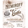 Горілка Nemiroff Пшениця українська добірна 1 л 40% (NMF4820181420765): Вид напою Водка