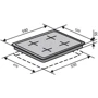Варочная поверхность газовая Ventolux HG640 B2 S (AN) фото 6