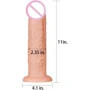 Фаллоимитатор LoveToy Realistic Long Dildo Flesh 11"