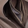 Женская сумка саквояж Ricco Grande коричневая (1l975taupe-taupe): Фактура Матовая, Зернистая