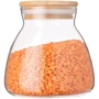 Банка для сыпучих продуктов Ardesto Fresh Hourglass 400 мл 3 шт. (AR1340BH_le)