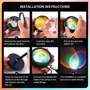 Проекционная светодиодная лампа Inspire Sunset RGB S3: Направленность света Регулируемый (поворотный) плафон