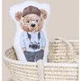 Подушка Cebа baby Cuddie Fluffy Puffy Steve бежевая для мальчиков (50 W-852-132-687) фото 4