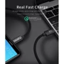 Кабель T-PHOX Cable USB-C to USB-C Speed 1m Black (T-CC811 Black): Довжина 1 м