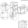 Духова шафа електрична Electrolux OEF3H70TX: Клас енергоспоживання A