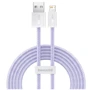 Кабель Baseus USB Cable to Lightning Dynamic Series Fast Charging 2.4A 1m Purple (CALD000405)