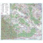 Карпати. Сторожинецький район м-б 1:75 000. Туристські маршрути: Производитель Картографія
