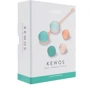 Вагинальные шарики Liebe Kewos — Peach/Mint, 5 шариков в комплекте, 15, 25, 35, 45 и 55 г