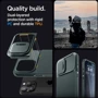 Чехол для iPhone Spigen Optik Armor MagFit Abyss Green (ACS06600) for iPhone 15 Pro Max: Тип чехла накладка на заднюю часть