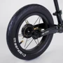 Беговел Corso Prime C7 92197 (черный с зеленым): Колеса надувные
