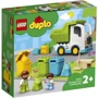 Конструктор LEGO DUPLO Мусоровоз и контейнеры для раздельного сбора мусора (10945)