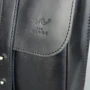 Мужская сумка планшет The Wings черная (TW-Mini-bag-black-ksr): Фактура Матовая, Гладкая