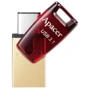 USB-флешка Apacer AH180 32GB USB 3.1/Type-C Red (AP32GAH180R-1): Объем памяти 32 GB