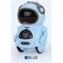 Робот Jiabaile интерактивная игрушка Pocket Robot, english, голубой: Датчики акустический